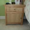 Bedside Cabinet in Chestnut and Cherry